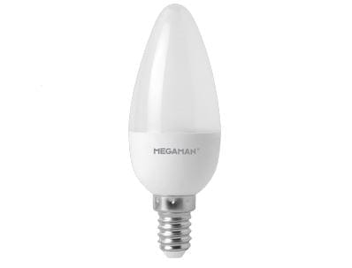 Megaman Classic 2.9W/25W LED E14/SES Candle Warm White Ra80 250lm Dimmable - 711163, Image 1 of 1