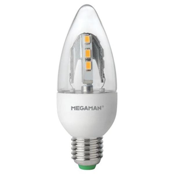 Megaman 5W LED ES E27 Candle Warm White Dimmable - 143282