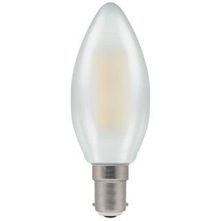 Crompton LED Candle SBC B15 Filament Dimmable Pearl 5W - Warm White
