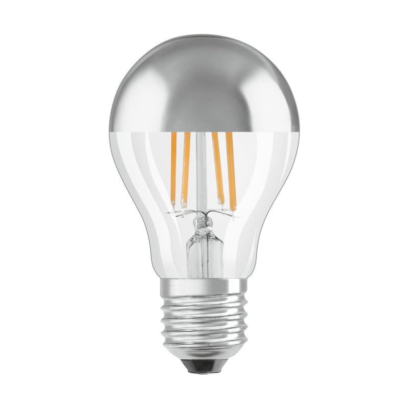 Osram 7W Parathom Clear LED GLS Bulb ES/E27 With Mirror Bulb Crown - 287365, Image 1 of 2