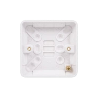 Schneider Lisse 1 gang 16mm surface pattress - GGBL9116