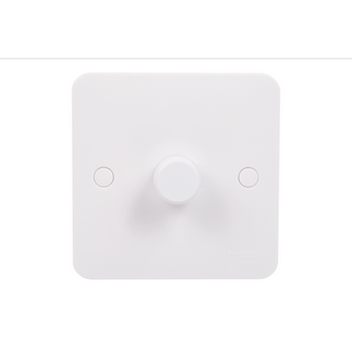 Schneider LWM 1G 1W Mains 250W Dimmer - White - GGBL6011CS
