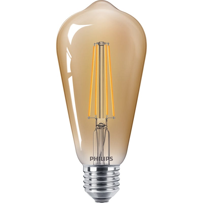 Philips CLA 8w LED ES/E27 Squirrel Cage Amber Warm White Dimmable - 81435200, Image 1 of 1
