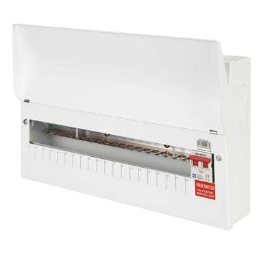 Lewden 19 Way 100A RCBO Pro Main Switch Consumer Unit  - PRO-MX21M, Image 1 of 2