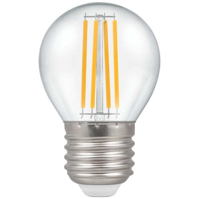 Crompton LED Round Filament Clear 6.5W 2700K ES-E27 - CROM12806, Image 1 of 2