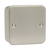 Click Scolmore Essentials Metal Clad 1 Gang Blank Plate - CL060
