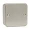 Click Scolmore Essentials Metal Clad 1 Gang Blank Plate - CL060