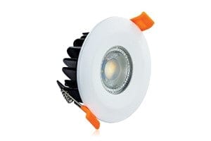 Integral LED Low profile Fire rated downlight with colour switching dimming 6W 70mm cut out warm white - ILDLFR70H001