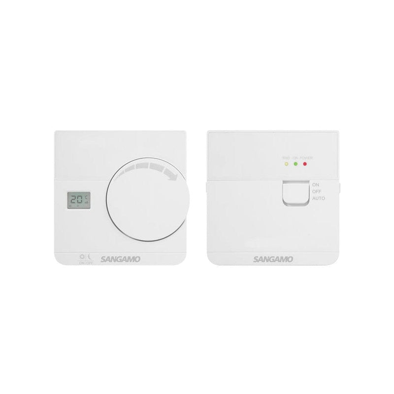 ESP Sangamo Choice Plus Room Thermostat Digital White Wireless - CHPRSTATDRF, Image 1 of 1