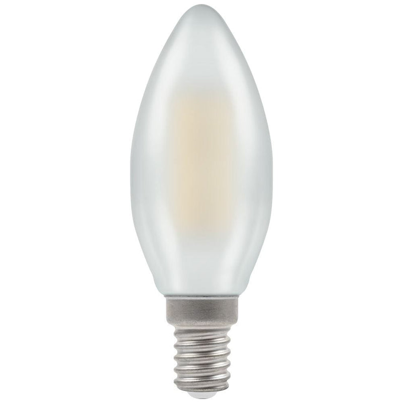 Crompton LED Candle Filament Dimmable Pearl 5W 2700K SES-E14 - CROM7208, Image 1 of 1