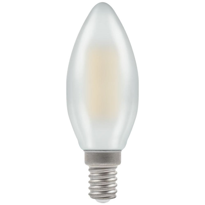 Crompton LED Candle Filament Dimmable Pearl 5W 2700K SES-E14 - CROM7208, Image 1 of 1