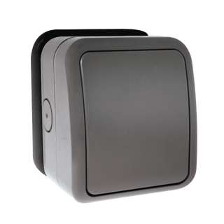 Click Scolmore Aquip Weatherproof IP66 1 Gang 2 Way Switch - OA411AGU