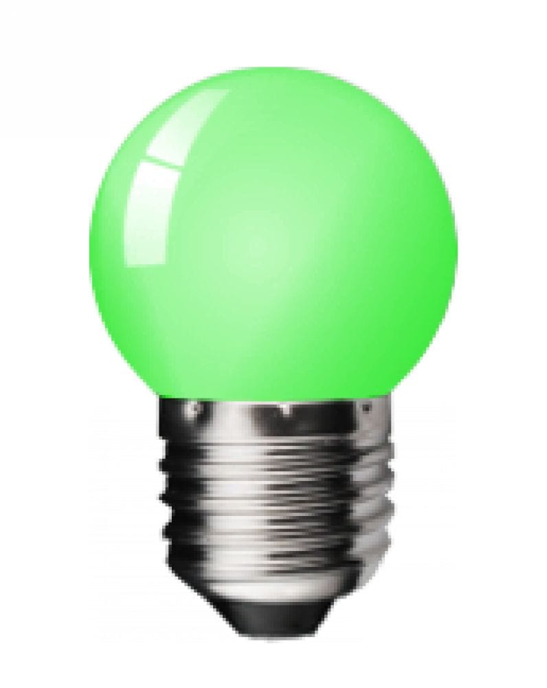 Kosnic 1W LED 2D/2Pin Golf Ball Green - KLED01GLF/E27-GR
