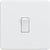 Knightsbridge Screwless 20A 1G DP Switch - Matt White - SF8341MW
