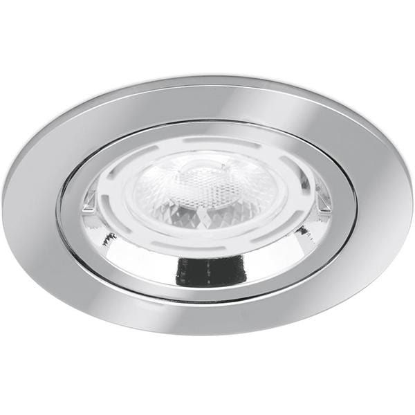 Aurora Fixed IP20 GU10 Non-Integrated Downlight Polished Chrome - AU-DLM356PC, Image 1 of 1