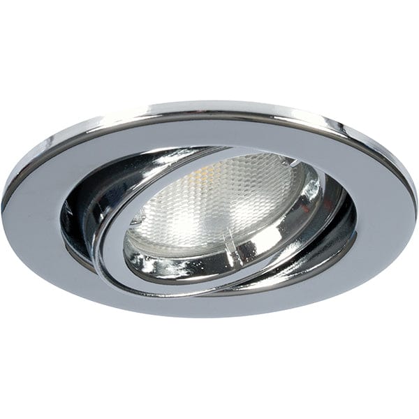 Megaman Alina GU10 Fire Rated Adjustable Downlight - Fixture Only - Chrome, Image 1 of 1