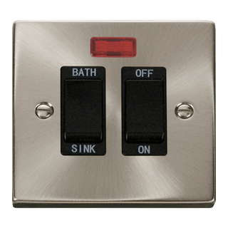 Click Scolmore Deco 20A Sink or Bath Switch - VPSC024BK