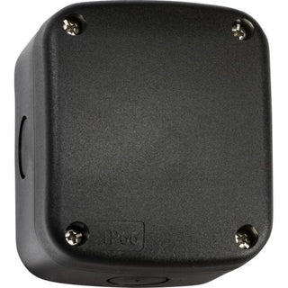 Knightsbridge IP66 Outdoor Enclosure, small - Black - JB007BK