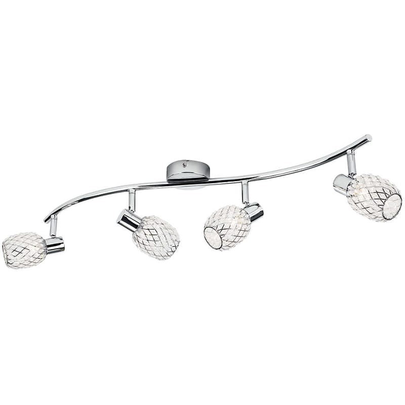 Philips Deltoid 4x G9 Ceiling Spotlight Bar Chrome - 50274/11/E7, Image 1 of 1