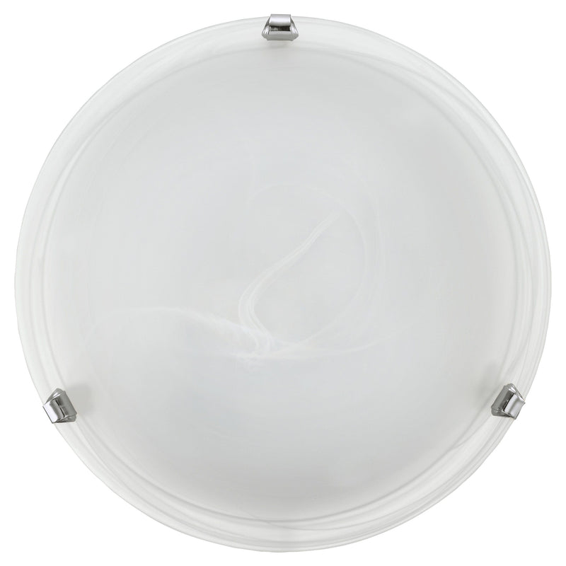 EGLO ES/E27 Decorative Wall Light White Alabaster Glass Diffuser - 7186, Image 1 of 1