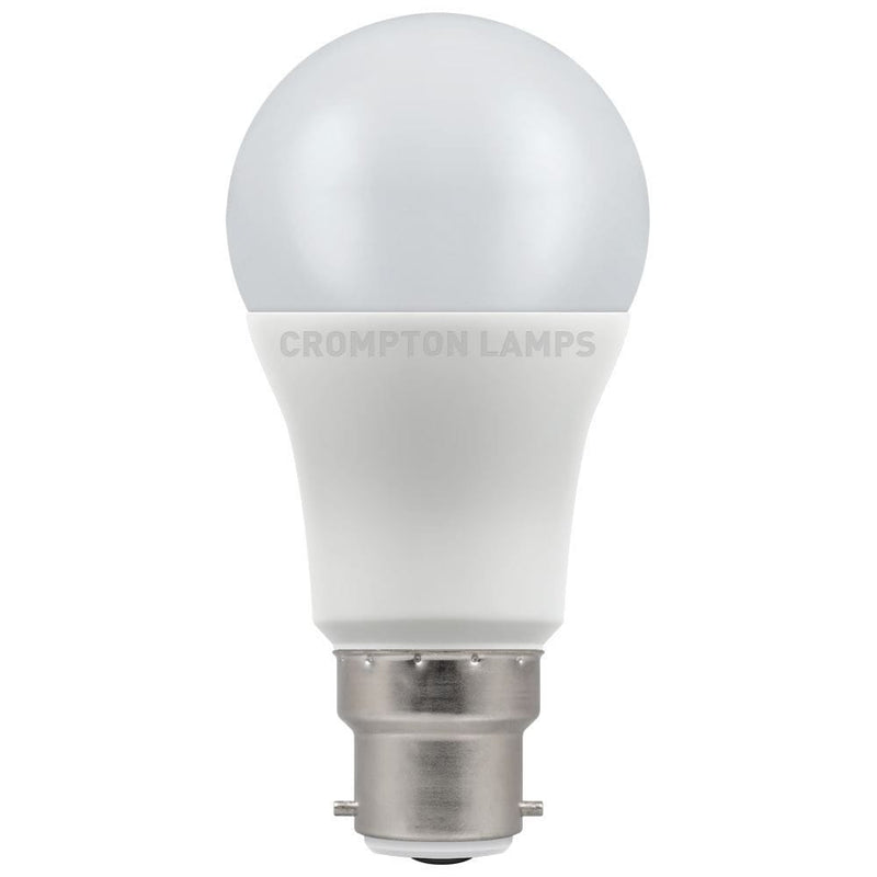 Crompton LED GLS Thermal Plastic 11W Dimmable 4000K BC-B22d - CROM11830, Image 1 of 2