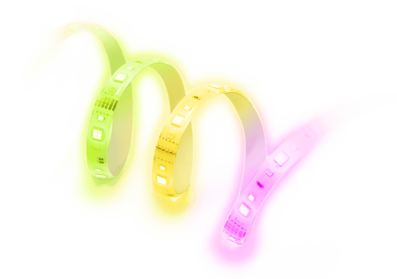 4Lite WiZ Connected SMART Strip Light - Wifi/Bluetooth - 2 Metres - 4L1/8022, Image 2 of 10