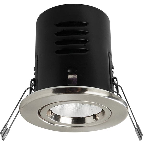Megaman 8W Integrated Fire Rated Downlight VERSOFIT Fixed - Warm White Chrome Finish - 519607