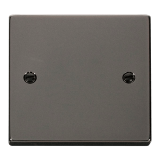 Click Scolmore Deco 1 Gang Blank Plate - VPBN060