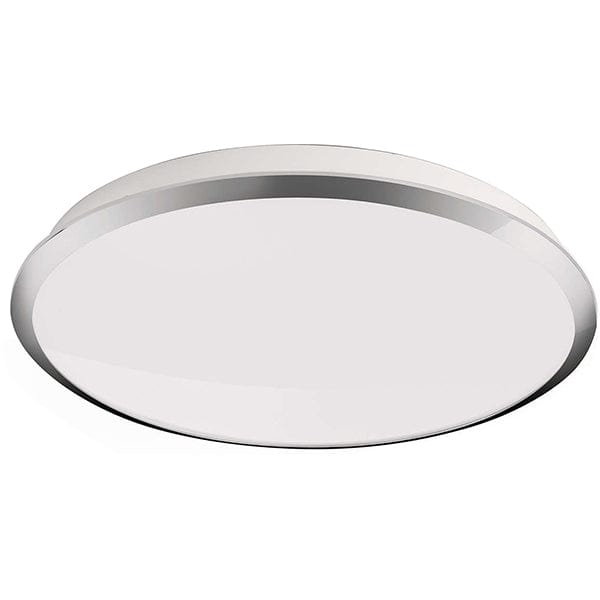 Philips myLiving Denim 7.5W LED Round Wall/Ceiling Light Chrome - 915004320501, Image 1 of 1