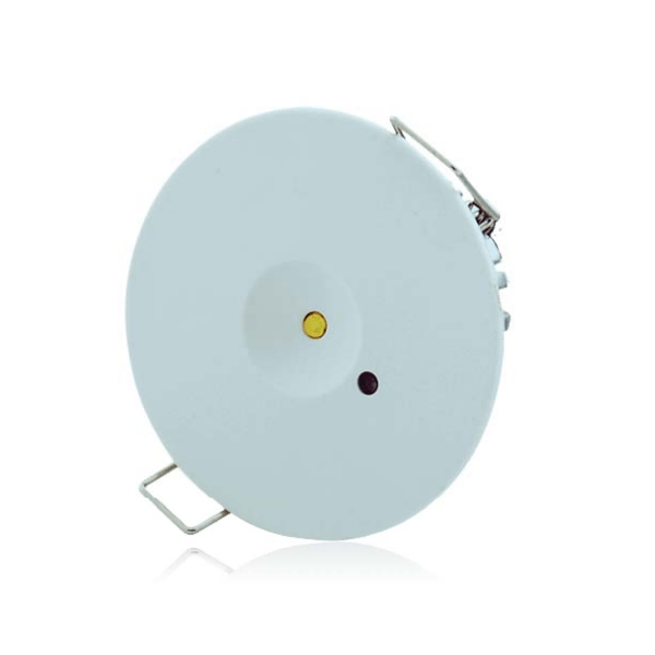 Channel Smarter Ceilo 5W Safety Emergency Mini Downlight Maintained and Non Maintained Self Test - E-CEILO-LED-ST, Image 1 of 2