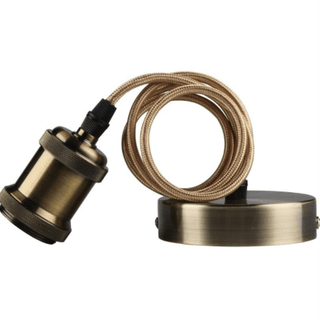 Kosnic 60w Bronze Calla Cable Set E27 - CAL-BRZ/E27