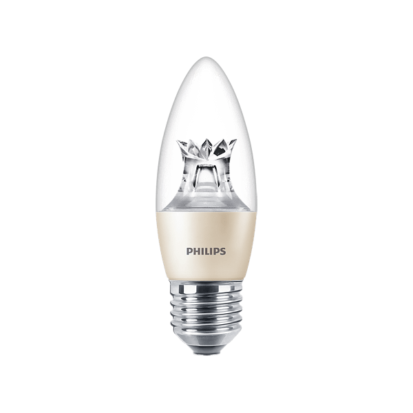 Philips Master 5.5-40W Dimtone LED Candle ES/E27 2200K-2700K Warm White - 929002491299, Image 1 of 1