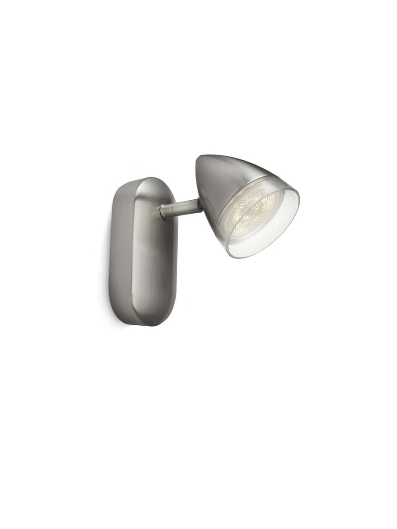 Philips myLiving Maple 3 Bar Ceiling Mounted Spotlight - Nickel - 532131716, Image 1 of 1