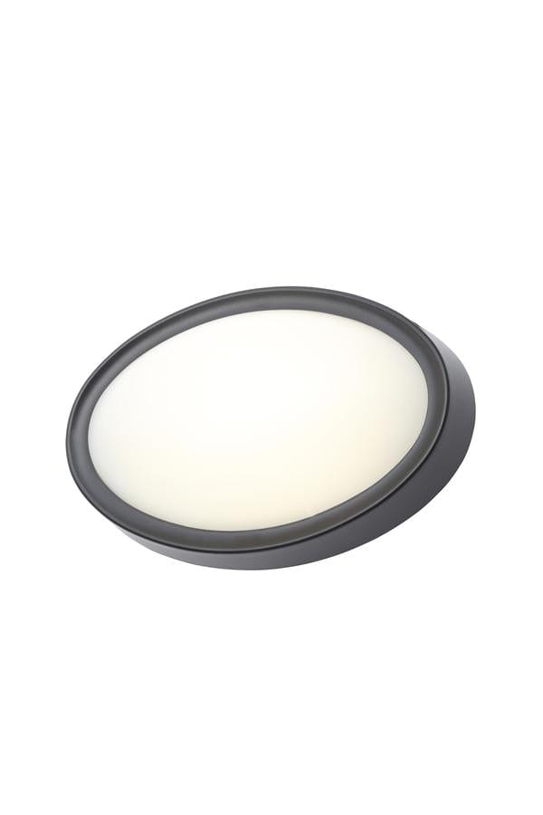 Forum Oxford 8W Oval LED IP65 Bulkhead Black - Cool White - CZ-31751-BLK, Image 1 of 1