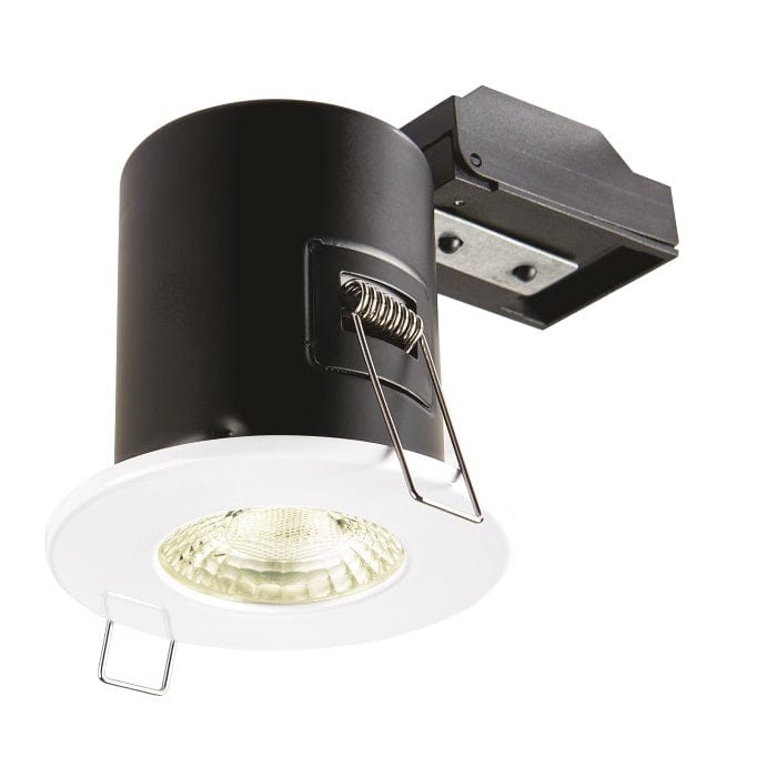 Collingwood Fixed IP20 Fire-Rated PAR16 LED GU10 Downlight White - CWFRC001