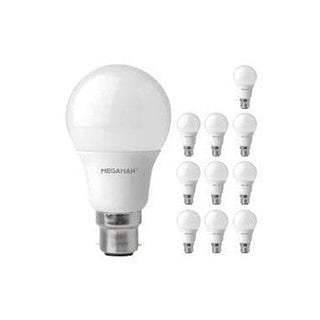 Megaman 9.6W LED GLS B22, 2700K (10 Pack) - 710464E
