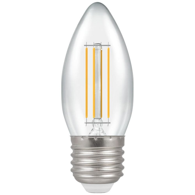 Crompton LED Candle Filament Dimmable Clear 5W 2700K ES-E27 - CROM7154, Image 1 of 2
