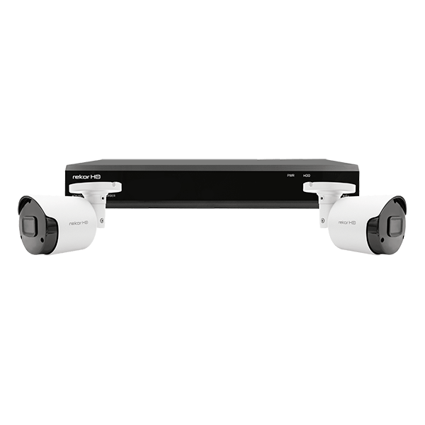 ESP Rekor HD 4CH HD 500GB 2 White Bullet Camera Kit - RHD4KB2W, Image 1 of 1