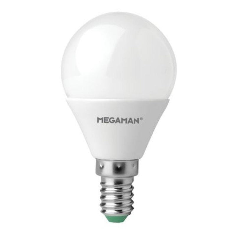 Megaman RichColour 5.5W LED E14/SES Golf Ball Warm White 360° 470lm Dimmable - 142594, Image 1 of 1