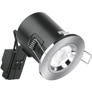 Aurora EFD 240V GU10 Downlight - Satin Nickel - EN-FD101SN