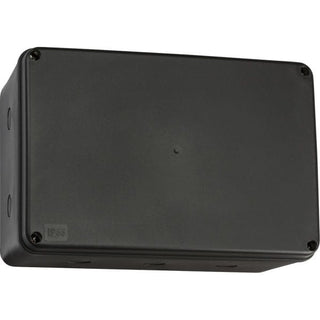Knightsbridge IP66 Outdoor Enclosure, x-large - Black - JB0010BK