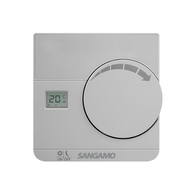 ESP Sangamo Choice Plus Room Thermostat Digital Silver - CHPRSTATDS, Image 1 of 1