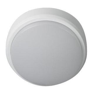 Robus OHIO 12W IP54 CIRCULAR BULKHEAD, 3000K, c/w WHITE and BLACK TRIMS - RHC1230-01