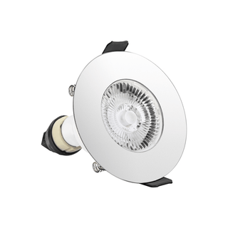 Integral Evofire Round IP65 LED Downlight Polished Chrome with GU10 Holder - ILDLFR70D017