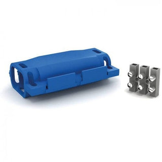 Wiska Shark Insulating Connector Joint 5A 3 Core Blue - SH0315W