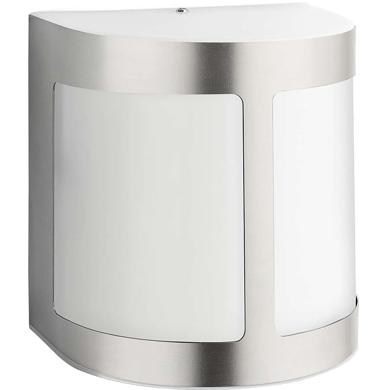 Philips Parrot 3W Integrated LED Outdoor Wall Lantern Silver Inox - Warm White - 173004716, Image 1 of 1