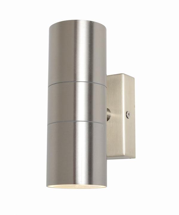 Forum Leto Wall GU10 Up/Downlight IP65 - Stainless Steel - ZN-20941-SST, Image 1 of 1