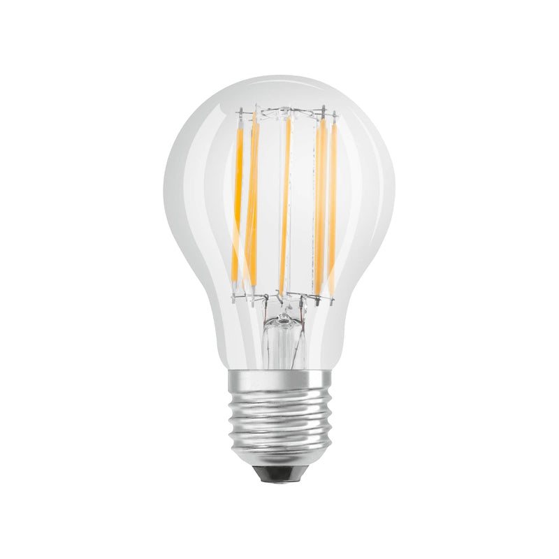 Osram 11W Parathom Clear LED Globe Bulb GLS ES/E27 Very Warm White - 287228-438538, Image 1 of 3
