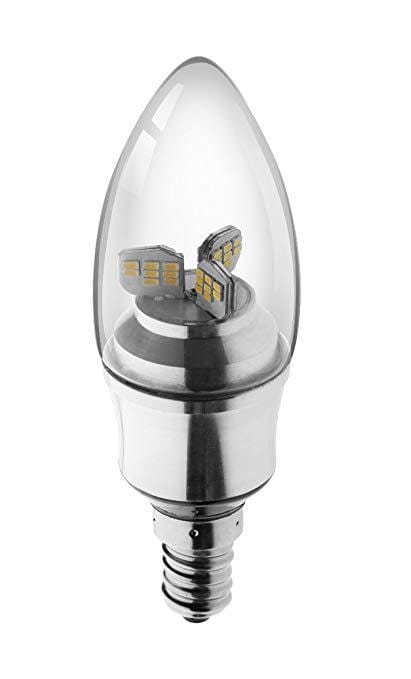 Kosnic 5.5W LED E14/SES Candle Warm White - KTC5.5CND/E14-SLV-N30, Image 1 of 1