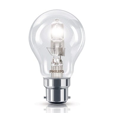 Philips 28W EcoClassic A-shape Clear BC/B22 Warm White - 25285925, Image 1 of 1